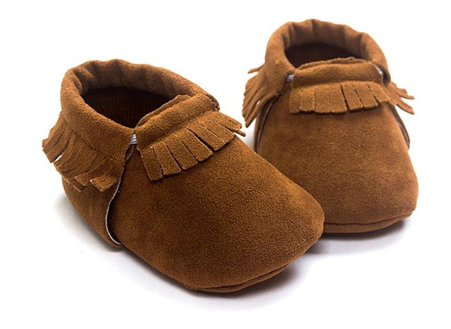 Baby Non-Slip Moccasin Shoes (Age Newborn - 18m)