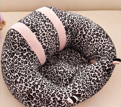 Baby Soft Plush Chair Grey