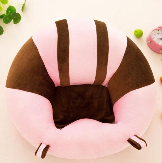 Baby Soft Plush Chair Pink