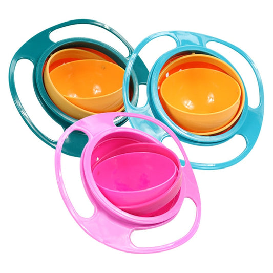 Baby Non Spill 360 Rotating Feeding Bowl