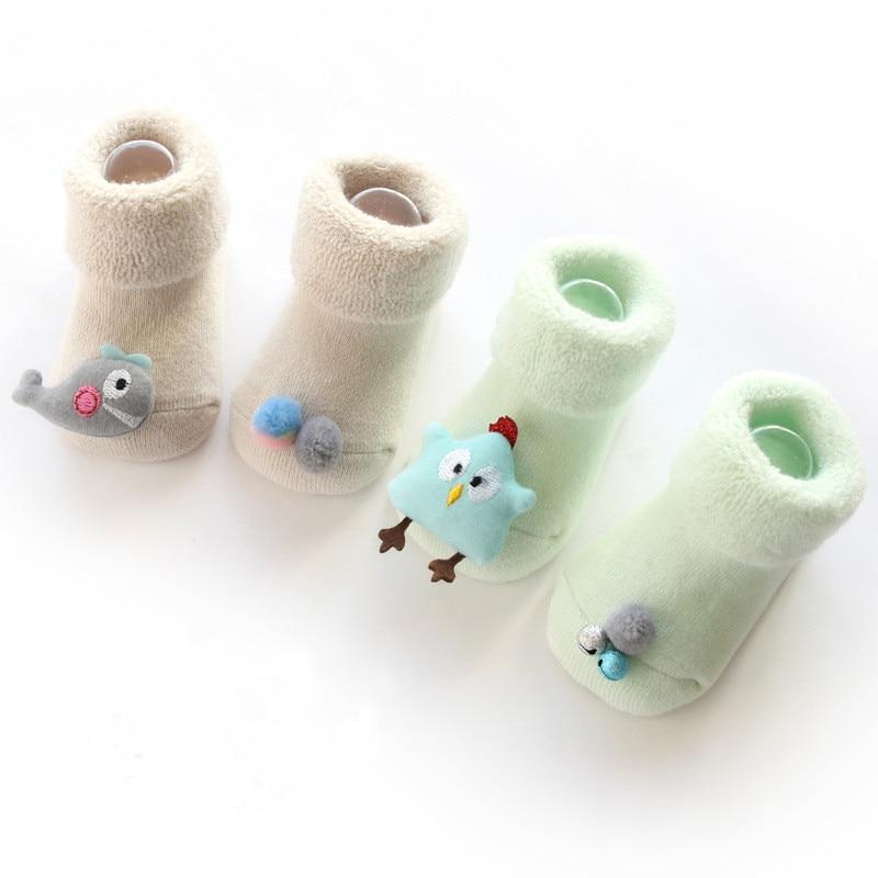 Baby Newborn Unisex 2 Pack Cotton Booties