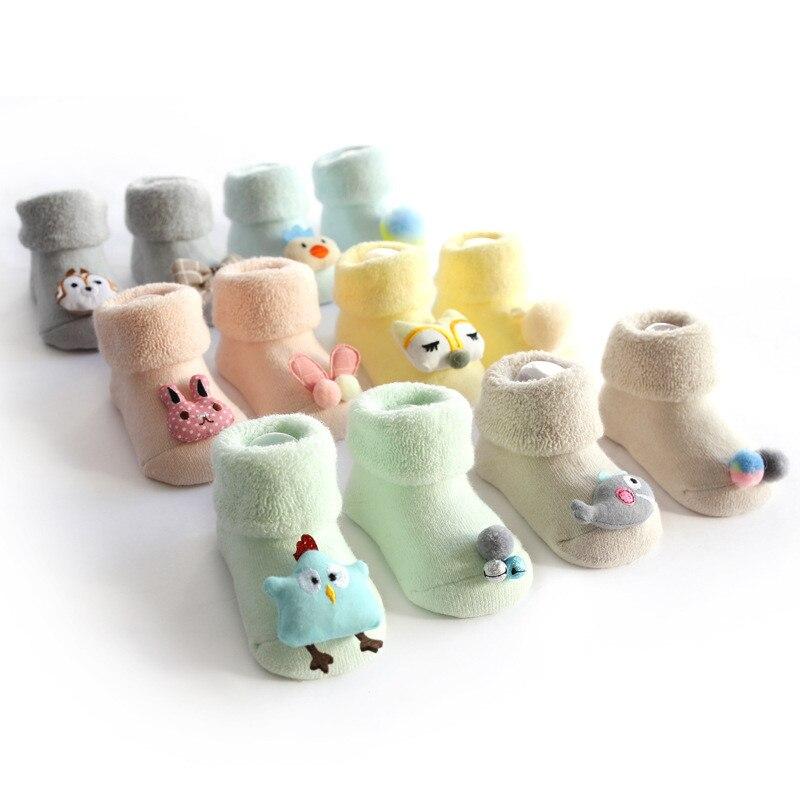 Baby Newborn Unisex 2 Pack Cotton Booties